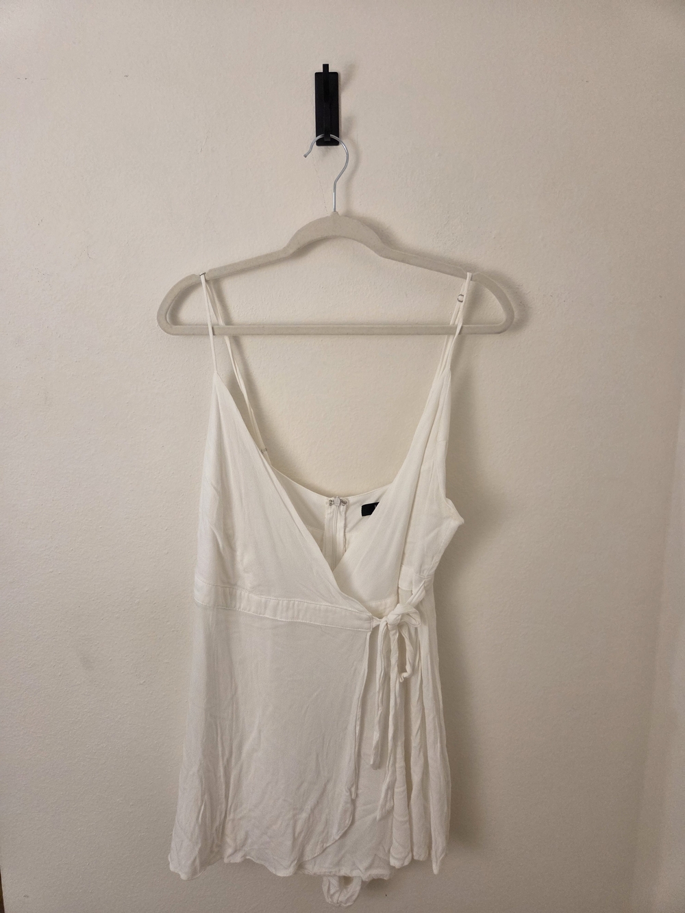 Lulus Camden White Wrap Skort Dress - Size XL